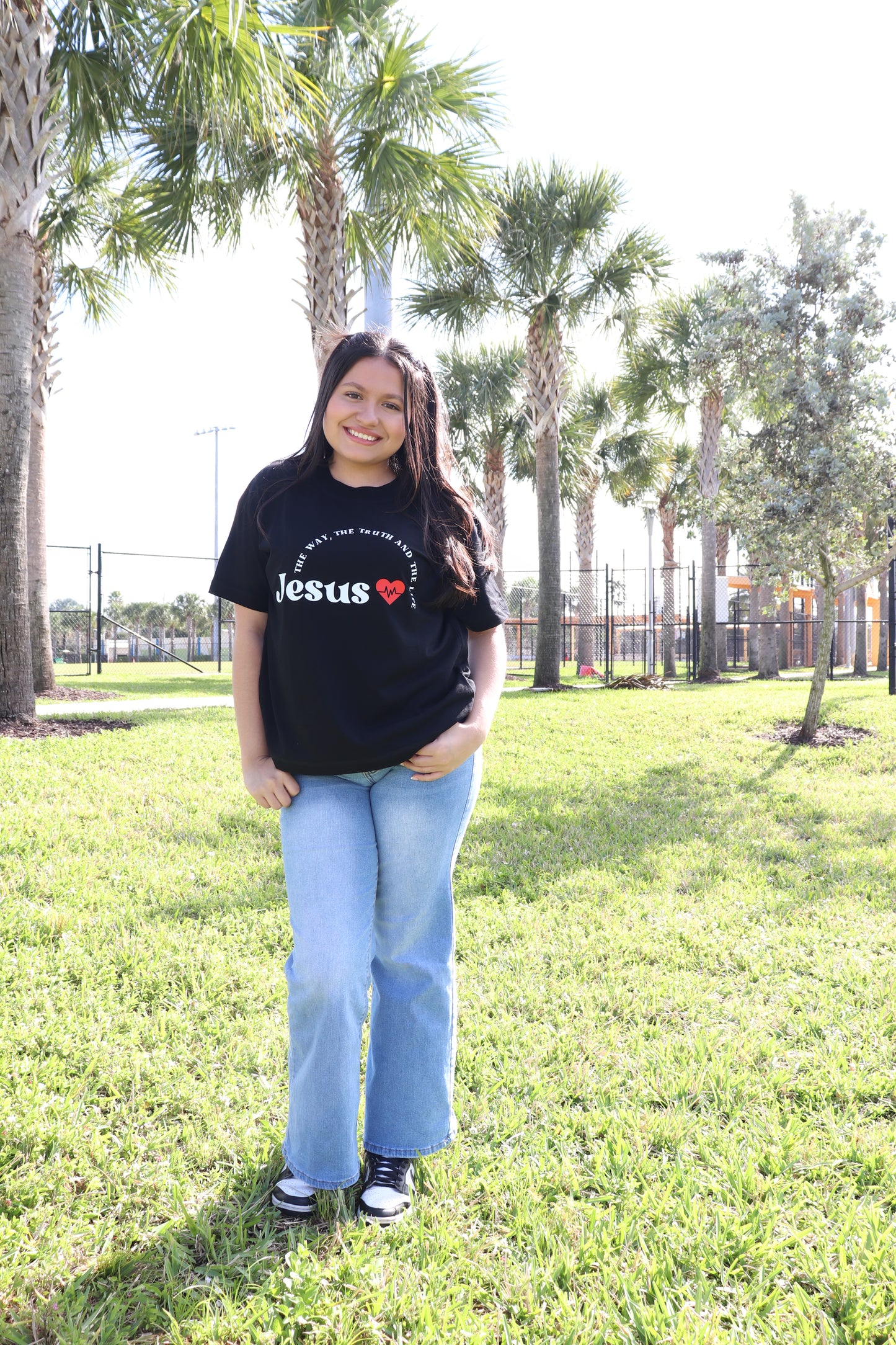 Jesus Is The Way, The Truth, The Life | Women's Loose Style Tee