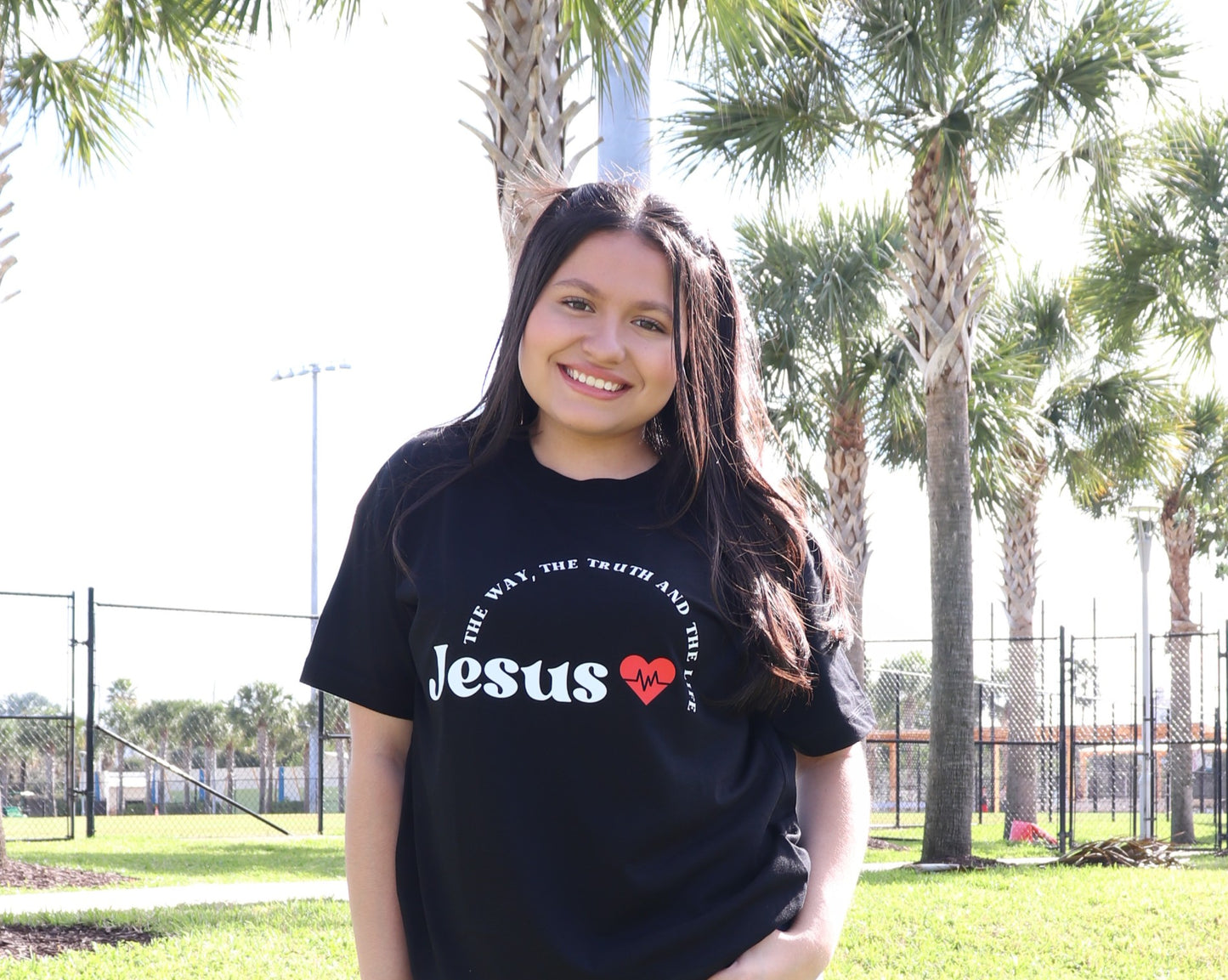 Jesus Is The Way, The Truth, The Life | Women's Loose Style Tee