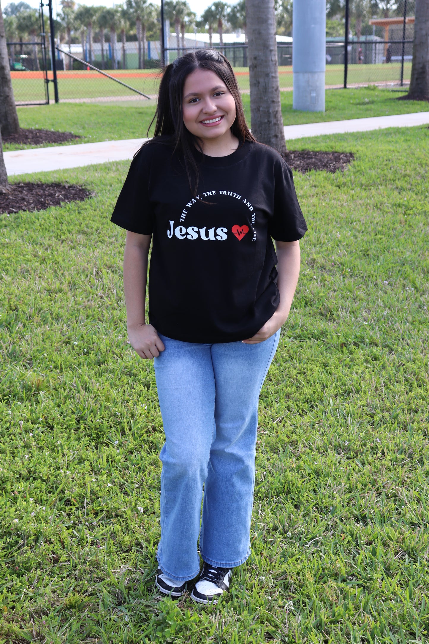 Jesus Is The Way, The Truth, The Life | Women's Loose Style Tee