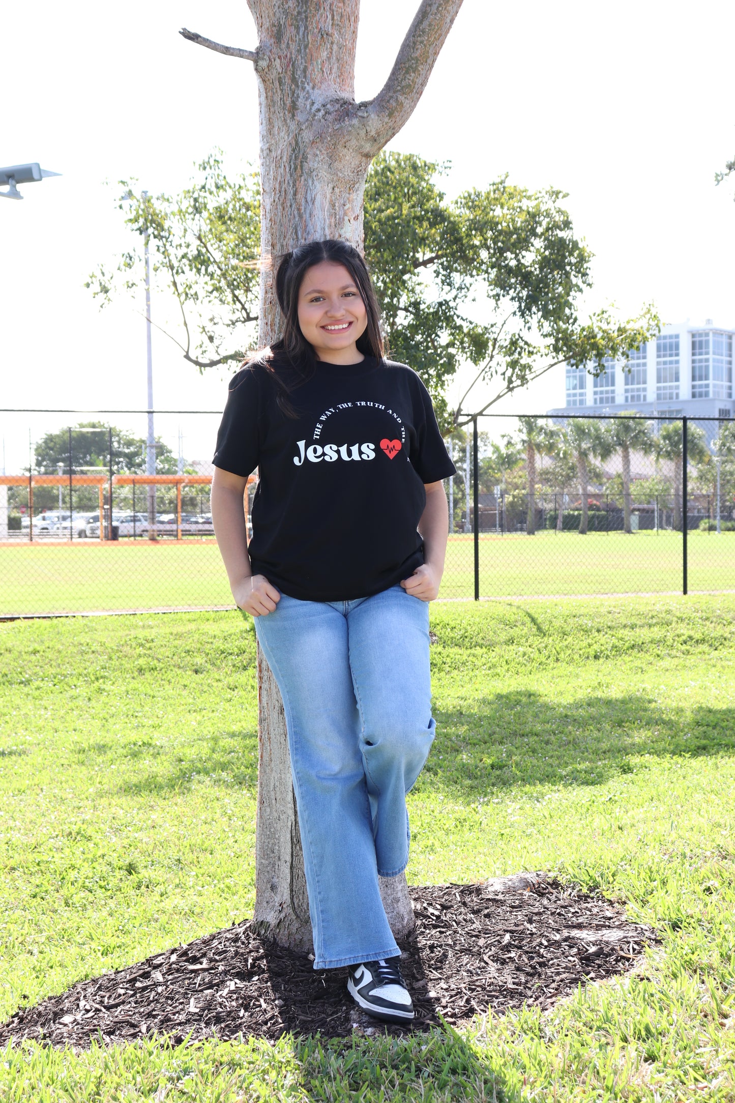 Jesus Is The Way, The Truth, The Life | Women's Loose Style Tee