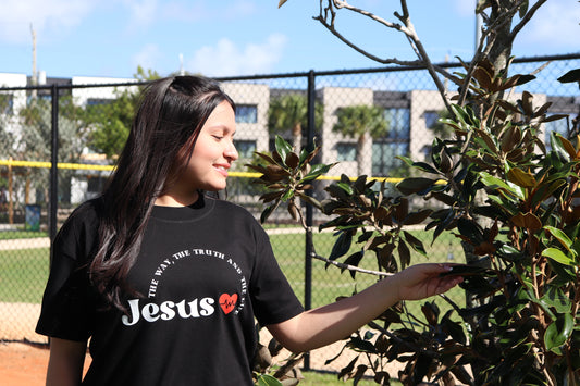 Jesus Is The Way, The Truth, The Life | Women's Loose Style Tee