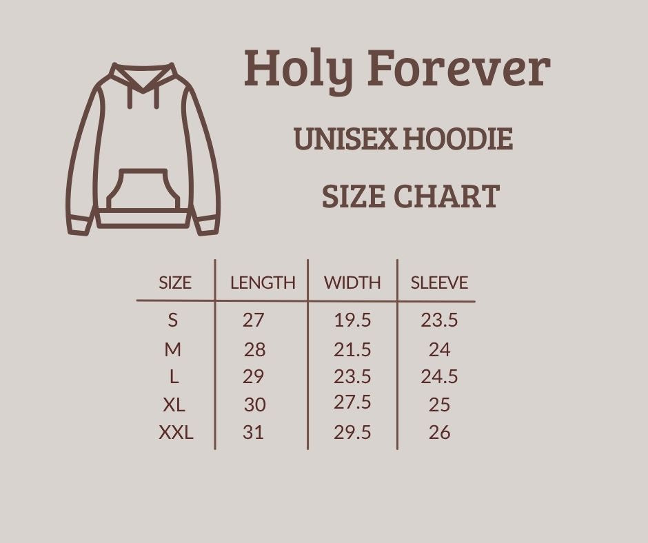 YESHUA Hoodie – “The Beginning & The End” | Unisex Fleece Pullover